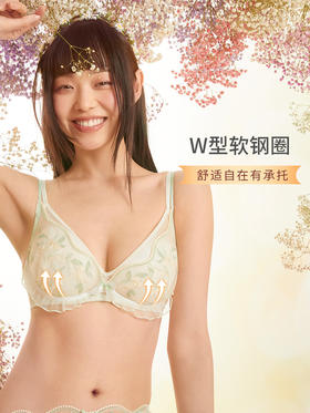 【积分兑换，备注颜色尺码】奶糖派大杯文胸小苍兰文胸（不单独售卖，订单满29元联系客服合并订单随内衣发出）