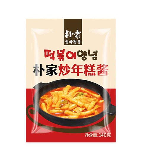 朴家韩式炒年糕酱140g 商品图0