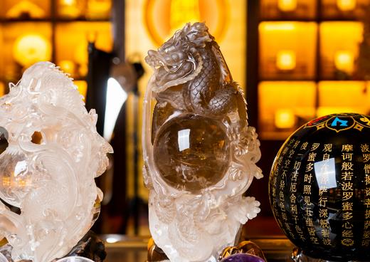 吉祥天地 茶水晶龙 商品图0