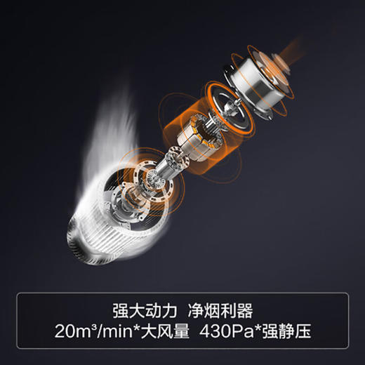 方太3侧吸式近吸式抽吸脱排3油烟机燃气灶具家用厨房烟灶套装20风量JQC2A+TH33B（天然气） 商品图4