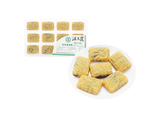 武汉 汪玉霞绿豆糕350g/盒（保质期20天） 商品图6