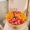黑巢-草莓+芒果双拼生日蛋糕 商品缩略图0