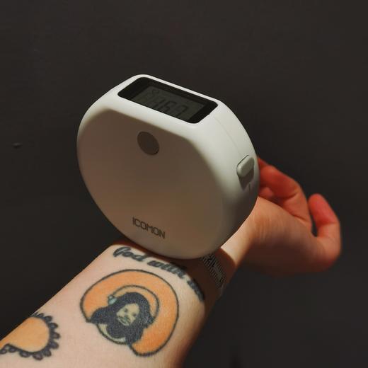 [屁侠亲荐.pippa]沃莱icomon智能体围测量尺 体脂称搭档 同步手机APP 多项围度测量 商品图0