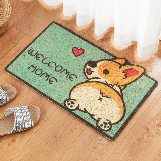 室外门垫 大臀柯基 商品图0