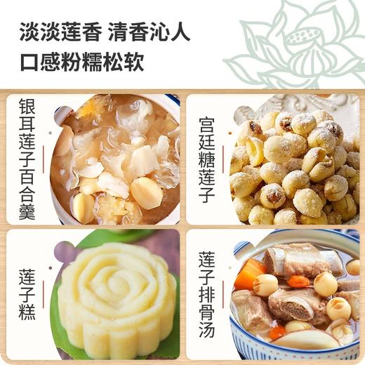 【姚朵朵】湖南湘潭磨皮莲子250g*1罐 / 250g*2罐 商品图3