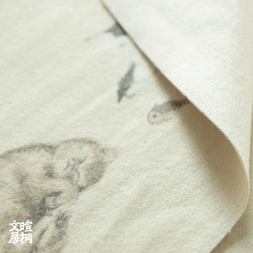 猫咪毛毡 羊毛毡垫书画垫 柔软有筋骨 平坦服帖 商品图3