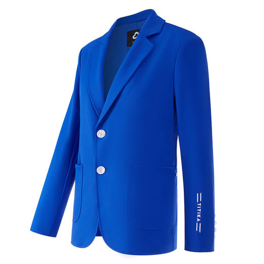 TITIKA ACTIVE瑜伽服免烫运动西装女柔软舒适易打理时尚蓝色外套23J31062 商品图4
