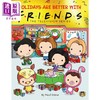 【中商原版】老友记绘本2册精装 Life is Holidays are Better with Friends 英文原版 钱德勒小钱钱 马修派瑞Matthew Perry 精装 商品缩略图1