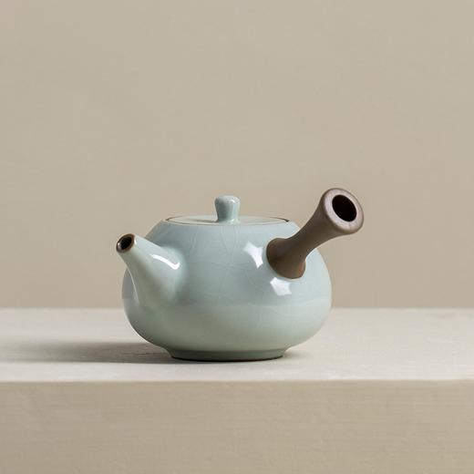 东土青瓷中式高档茶具套装乔迁礼品汝窑陶瓷送长辈茶具礼盒 商品图2