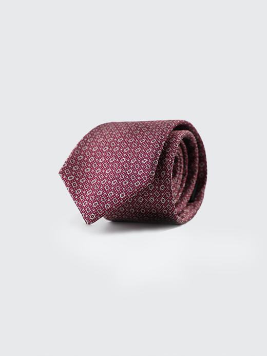 callisto红色全桑蚕丝领带 SSCTE005C 商品图1