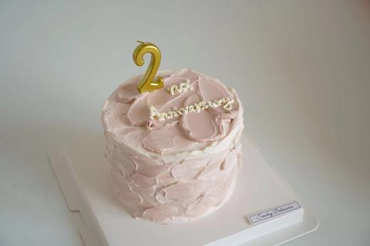 手绘奶油蛋糕 ｜ 鲜果原味奶油 - 我们的纪念日 商品图0