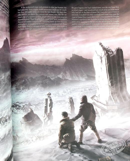 预售 【中商原版】洛夫克拉夫特 疯狂山脉 卷二 Francois Baranger插画版 英文原版 At the Mountains of Madness Vol2 H P Lovecraft 商品图8