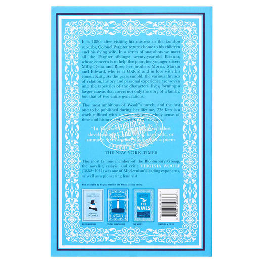 【中商原版】弗吉尼亚 伍尔夫 岁月 Alma Classics The Years 英文原版 Virginia Woolf 大师 经典 文学 小说 商品图1