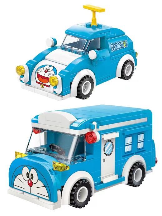 Keeppley-哆啦A梦系列 甲壳虫款 K20406 | 迷你拼装积木车 商品图2