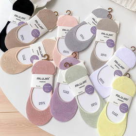 彩色隐形袜船袜子女袜纯棉舒适