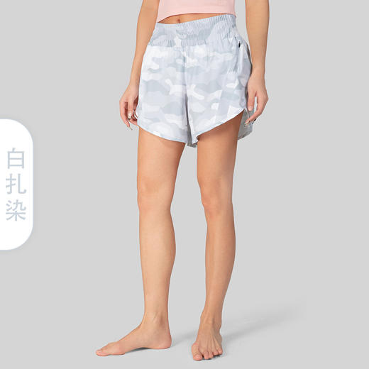 跃牌【活力缤纷】系列 夏季新款 5英寸宽松透气速干健身运动短裤女瑜伽裤裙百搭休闲短裤 BF88240-1 商品图2