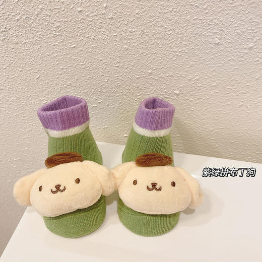 【宝宝可爱中筒防滑公仔袜】婴儿袜子春秋棉无骨0-12月新生幼儿秋冬 商品图14