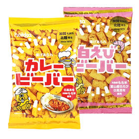 北陆制果毕巴白虾味/咖哩味醉脆米果