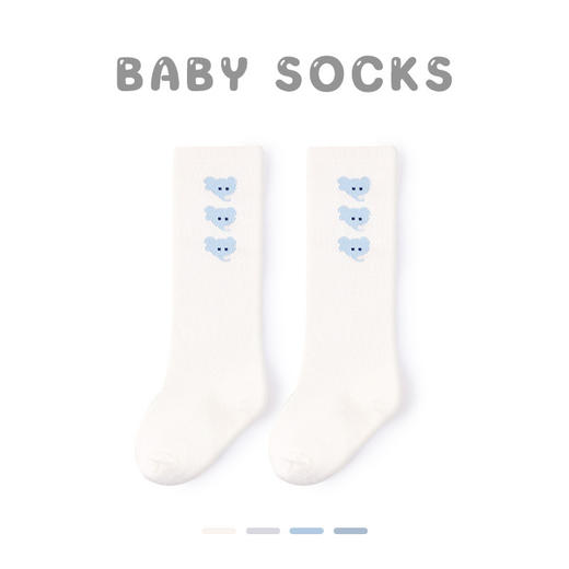 【质感天然 软糯亲肤】婴儿袜子春夏2023精梳棉草莓中筒袜无骨新生儿宝宝袜子 商品图9