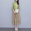 小洋装新中式俩件套套装茶服改良HR-ZMFS23203-1 商品缩略图5