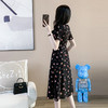 奢姿2024年夏装新款大码女装碎花减龄连衣裙胖妹妹方领时尚裙子9932866953 商品缩略图3