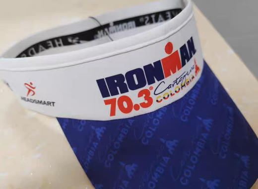 Ironman联名703空顶帽 官方正品 马拉松跑步帽 运动 速干吸汗透气防晒 商品图7
