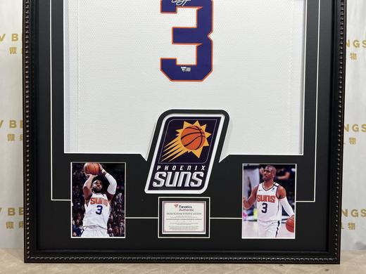 收藏系列 保罗 太阳队3号白色 亲笔签名球衣 FA 商品图3