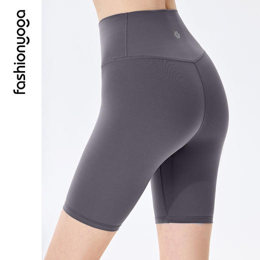 凡圣瑜伽收腰瑜伽运动五分裤裸感提臀FC12502 商品图5