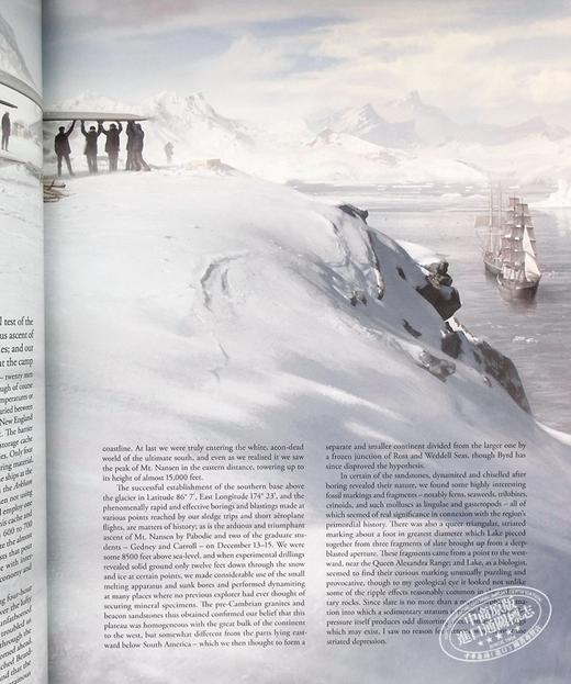 预售 【中商原版】洛夫克拉夫特 疯狂山脉 卷一 Francois Baranger插画版 英文原版 At the Mountains of Madness Vol 1 H P Lovecraft 商品图7