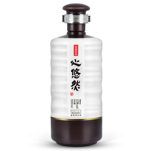 小糊涂仙（心悠然地蕴） 53度白酒酱香型收藏高端白酒送礼 53度 500mL 商品图1
