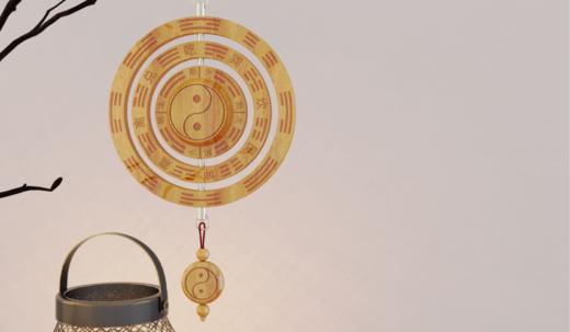 三生环 环环相扣桃木吉祥挂件 商品图3