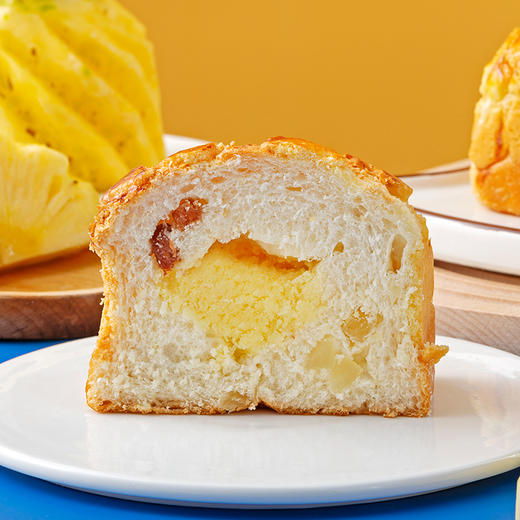 【真的有菠萝】菠萝菠萝包，原价10.8元，粉丝价5.4元（卡吉诺38家门店通用） 商品图1