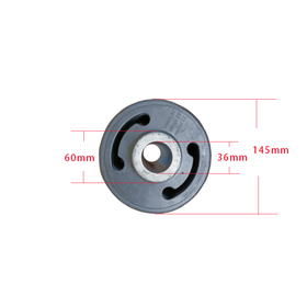 弹簧梁导向臂衬套 φ36-145*168 空悬橡胶衬套适用富华重汽锣响美式空悬溢滔1D36145168