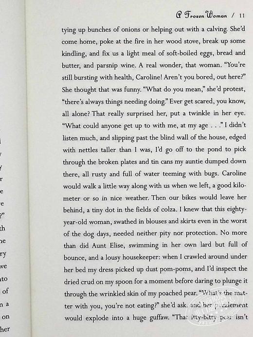 【中商原版】2022年诺贝尔文学奖得主 安妮 埃尔诺 冰冻的女人 A Frozen Woman 英文原版 ANNIE ERNAUX 商品图5