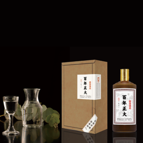 百年正大-国藏酱香53度
（酱香型）500ml/瓶