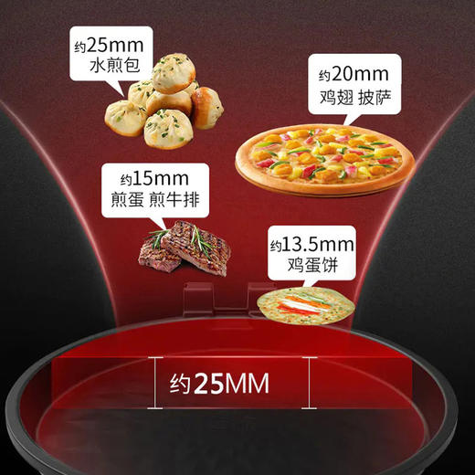 九阳（Joyoung） 电饼铛多功能家用煎烤机双面悬浮烙饼机JK30-K10 商品图3