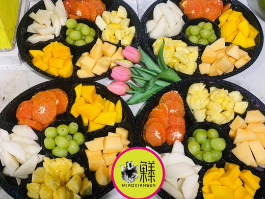 🛵【包月款】企业时令果盘（2-4人份）大六拼 商品图0