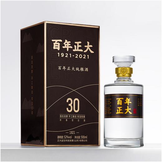百年正大--纯粮30年老酒
浓香型白酒52度单瓶（精装版）500ml/瓶 商品图0