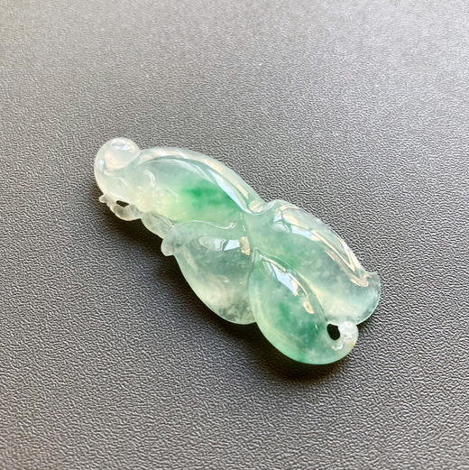 冰种飘阳绿翡翠玉兰花 商品图3