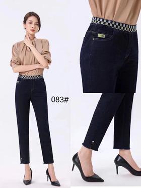 女牛仔蓝长裤83