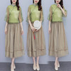 小洋装新中式俩件套套装茶服改良HR-ZMFS23203-1 商品缩略图4