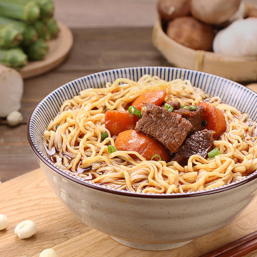 精力沛淮山莲子麦胚芽面910g*2盒 商品图3