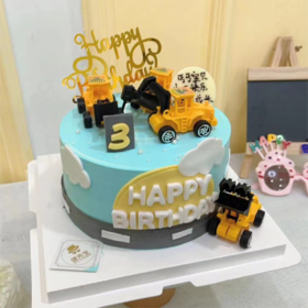 小小工程挖土机【夹心：草莓＋芒果＋扁桃仁榛子酱】