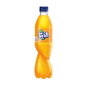 芬达橙味汽水500ml
