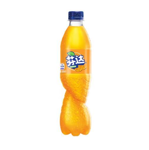 芬达橙味汽水500ml 商品图0