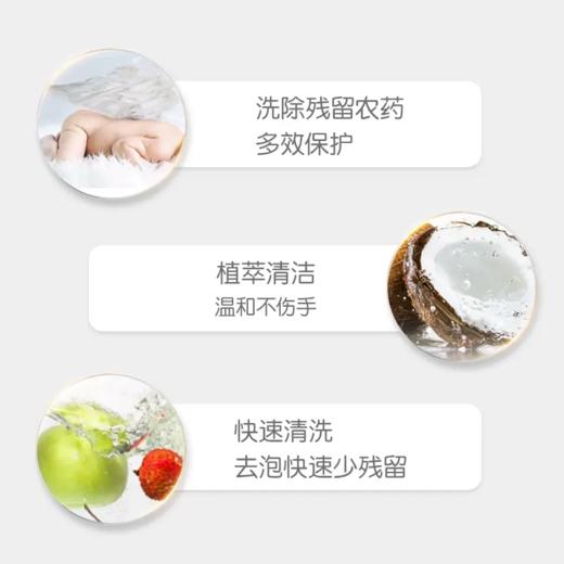 贝亲奶瓶果蔬清洗泡沫 商品图4