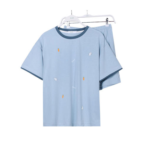 美季美优女士胡萝卜印花短袖套装J320520 商品图4