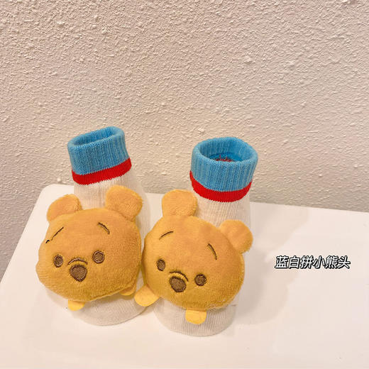 【宝宝可爱中筒防滑公仔袜】婴儿袜子春秋棉无骨0-12月新生幼儿秋冬 商品图5