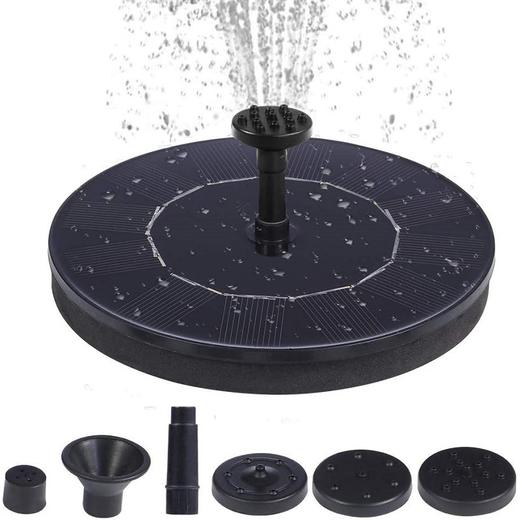 厂家直销太阳能喷泉户外水池鸟浴喷泉庭院花园漂浮水景喷泉水泵 商品图4