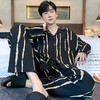 男士睡衣男2023年新款春秋季纯棉长袖青少年潮流四季冬款家居服男 商品缩略图9